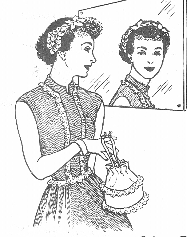 Jewel Puff Bag and Hat